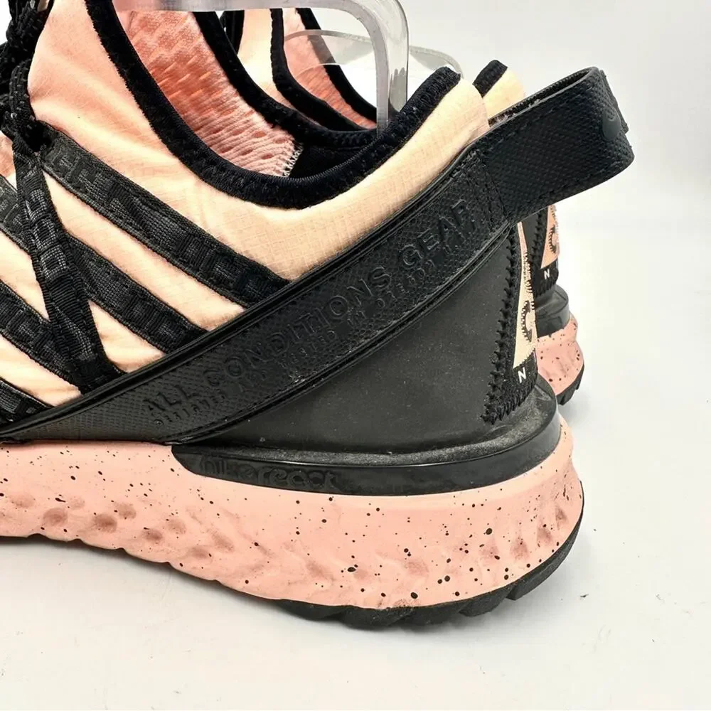 Nike AGC React Terra Gobe Limited ED Black/Pink Shoes BV6344-800 Men's Size 11